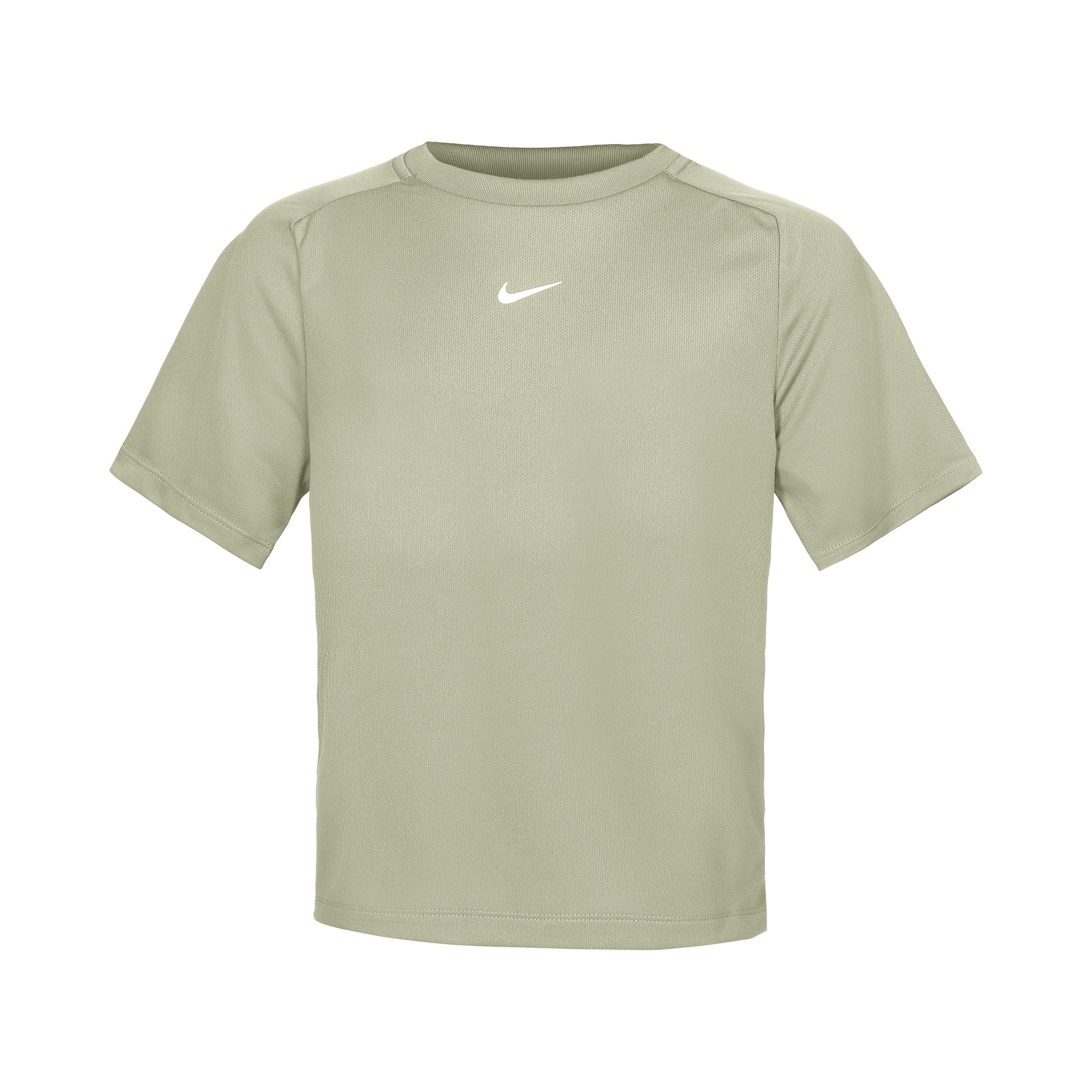 Nike Big T-shirt Garçons - vert olive, blanc