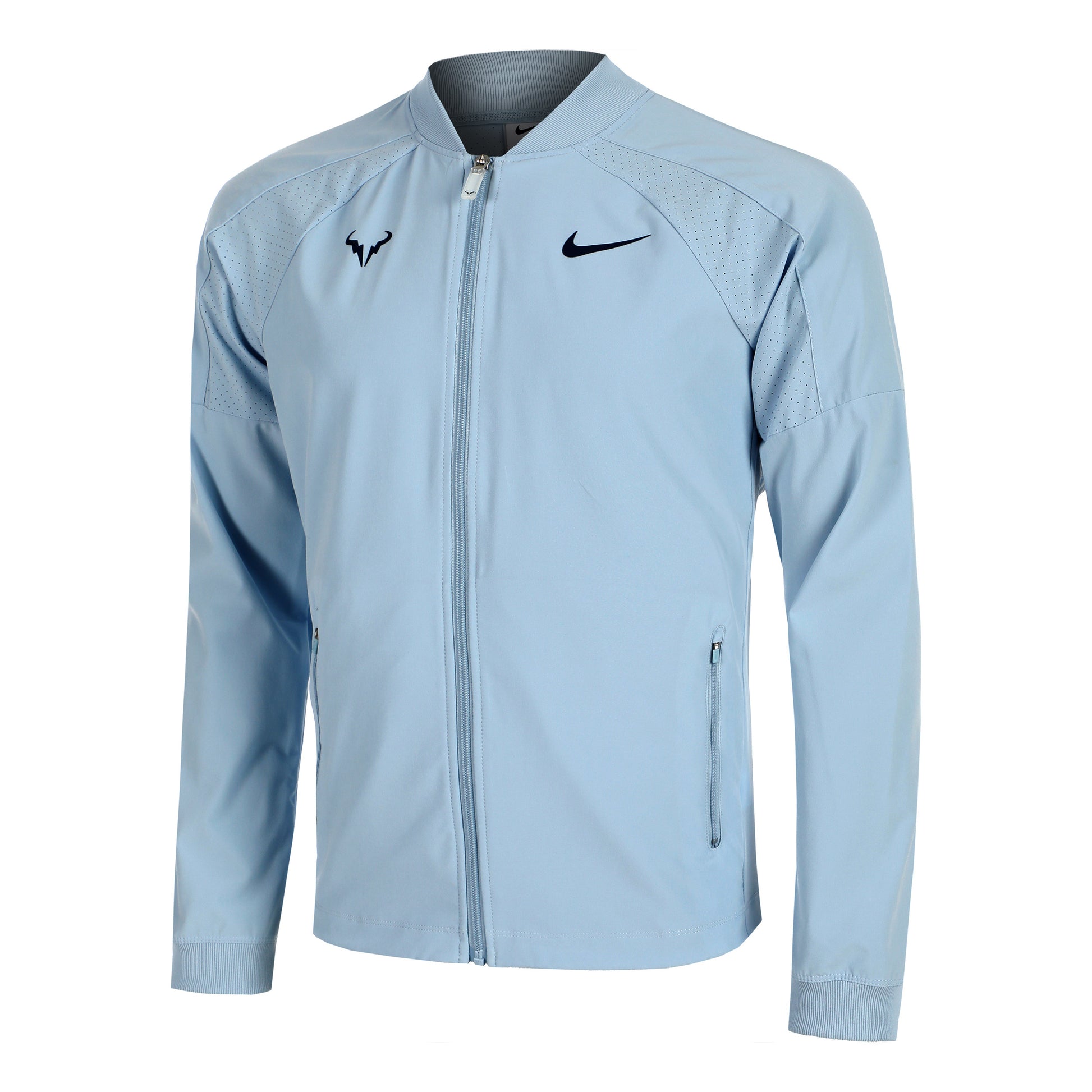 Nike Dri-Fit RAFA MNK Veste de survêtement Hommes - bleu clair, noir