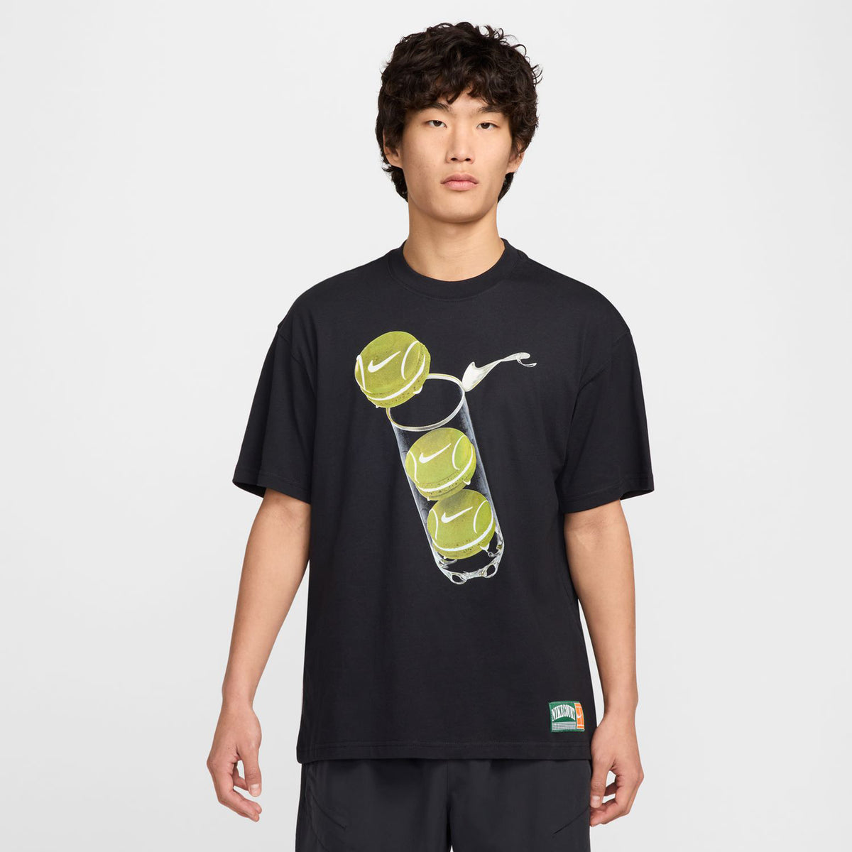 Nike Court M90 French Open T-shirt Hommes - noir,