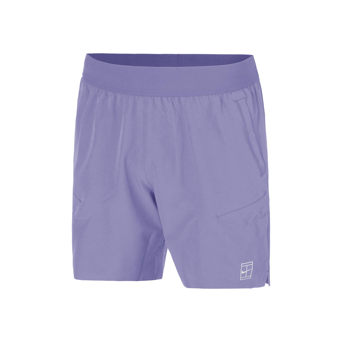 Nike Court Dri-FIT Advantage 6in Shorts Hommes-Lilas