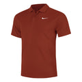 Dri-Fit Victory Court Solid Polo Hommes - rouille,