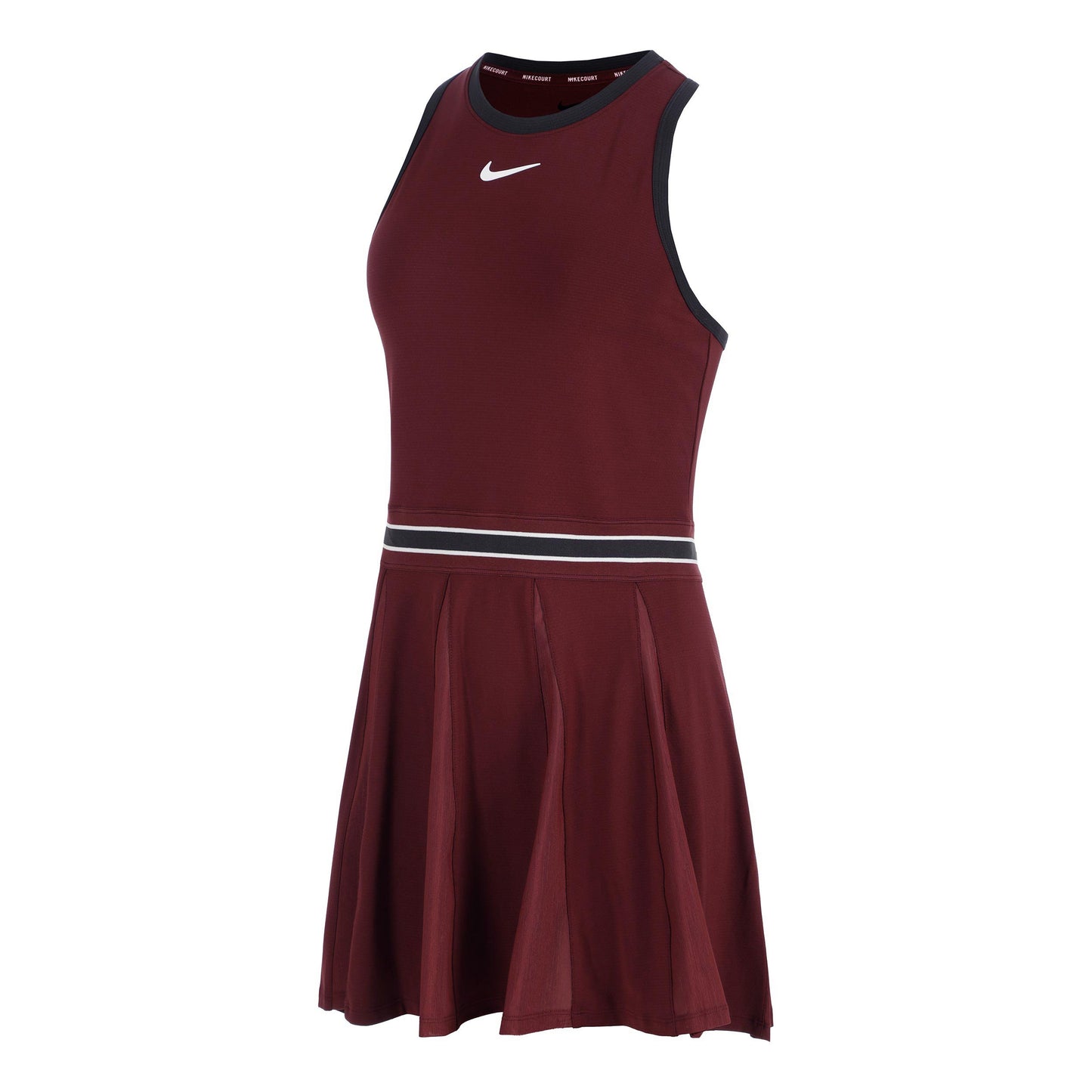 Nike Court Dri-FIT Slam Robe Femmes-Rouge Foncé