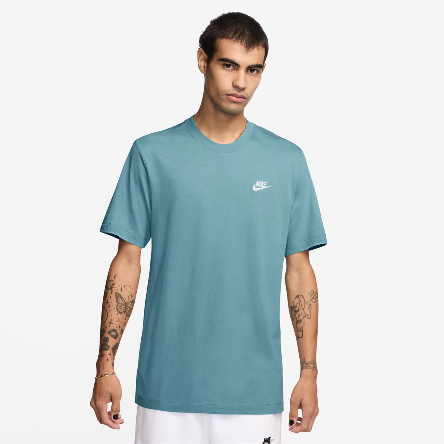 Nike Sportswear Club T-shirt Hommes - bleu gris,