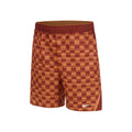 Court Dri-FIT Victory High Rise 9in All Over Print Shorts Hommes-Orange,Marron