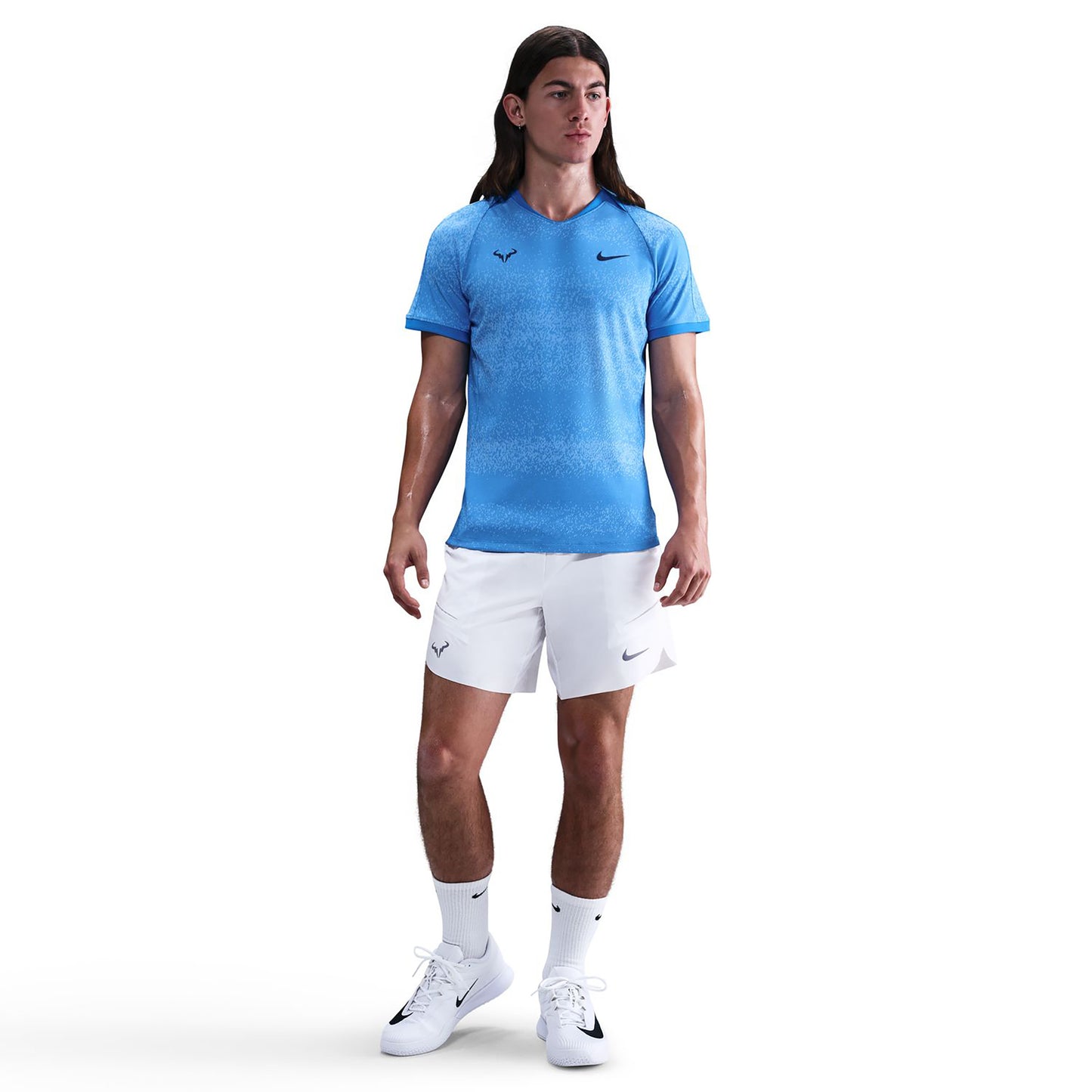 Nike Rafa Dri-Fit Advantage 7in Shorts Hommes-Blanc