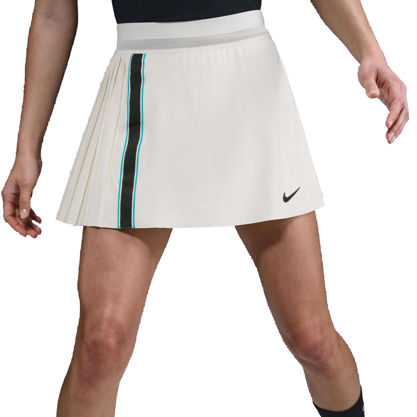Nike Court Dri-FIT Slam High Rise Jupe Femmes-Crème