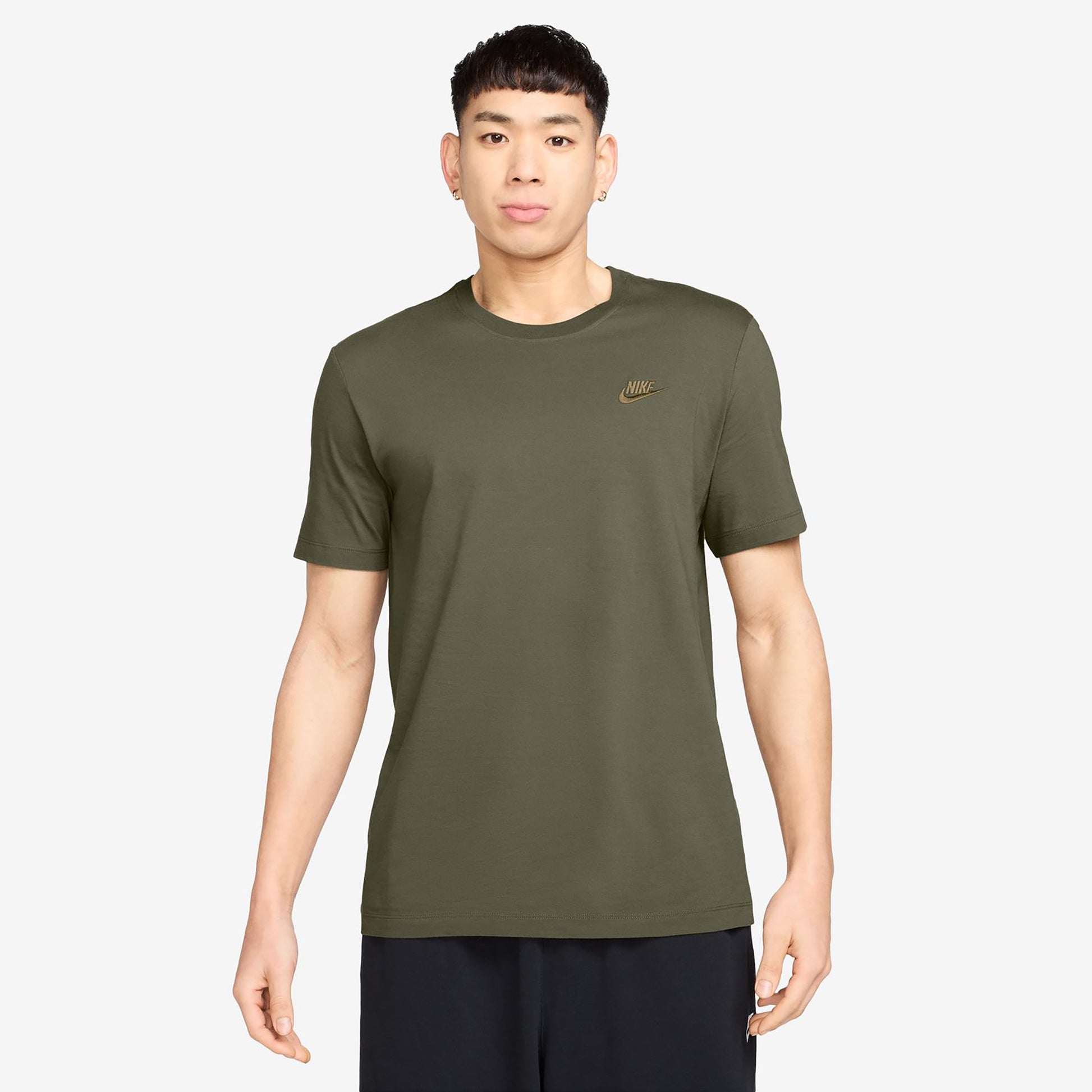 Nike Sportswear Club T-shirt Hommes-kaki