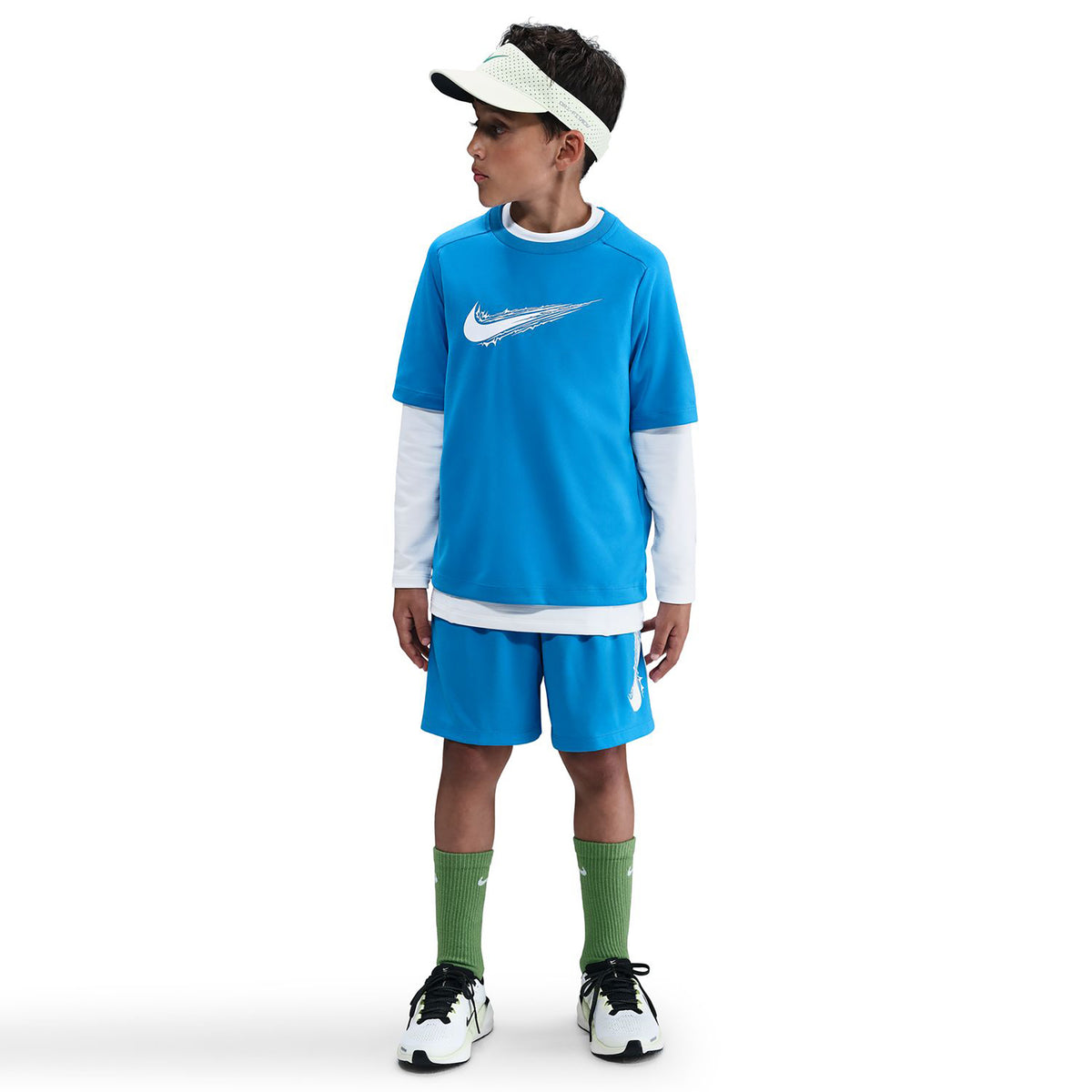 Nike Dri-Fit Multi T-shirt Enfants-Bleu