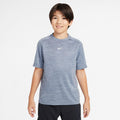 Dri-Fit Multi Heather T-shirt Enfants-Bleu Gris