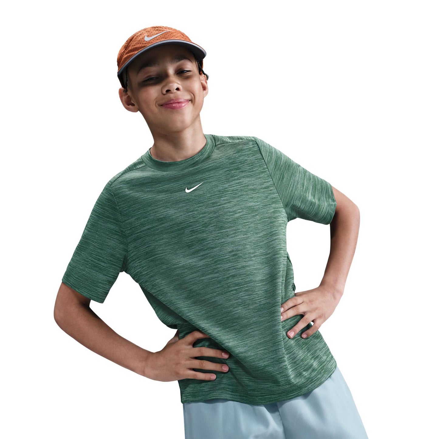 Nike Dri-Fit Heather T-shirt Enfants-Vert