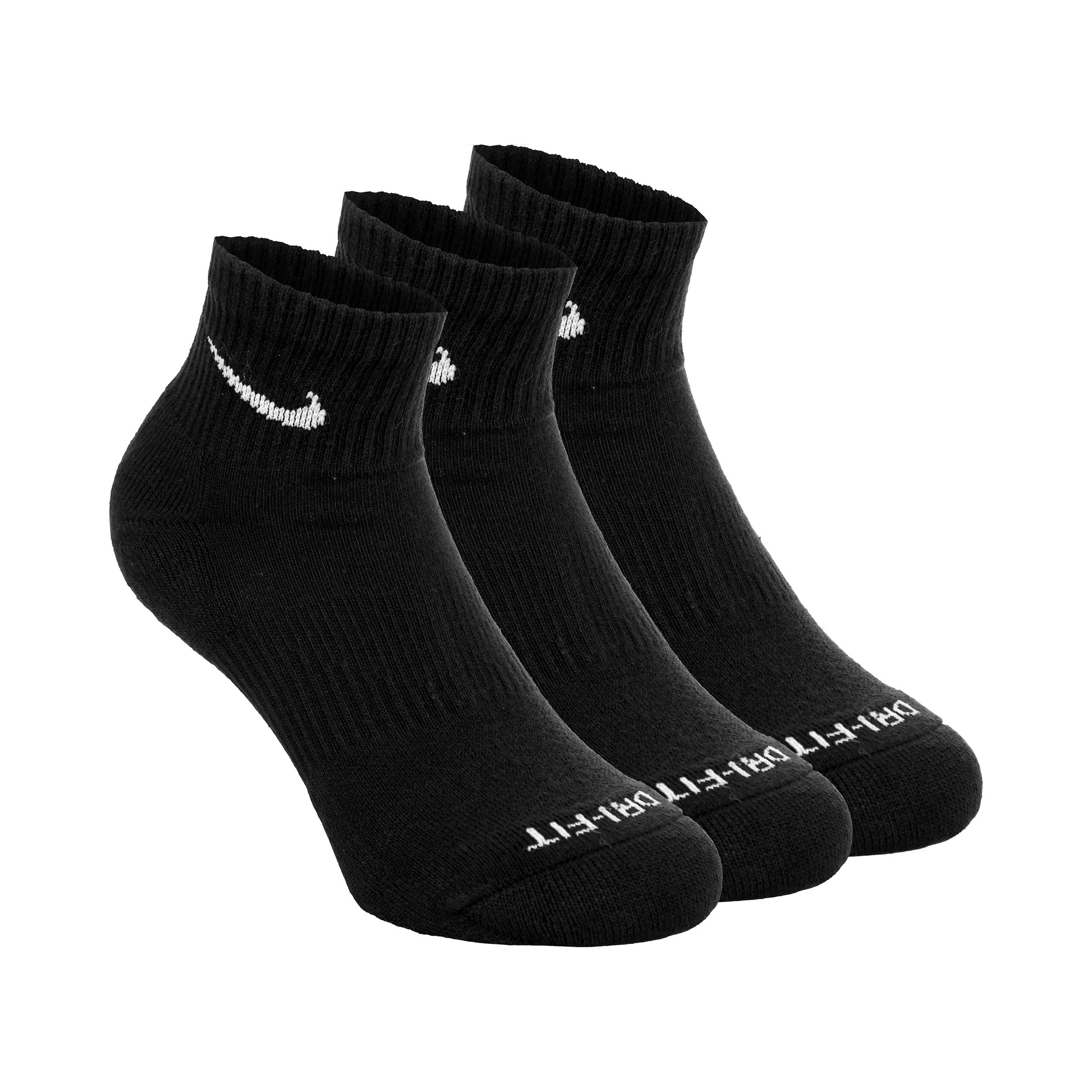 Nike Everyday Plus Cushioned Chaussettes De Tennis-Noir