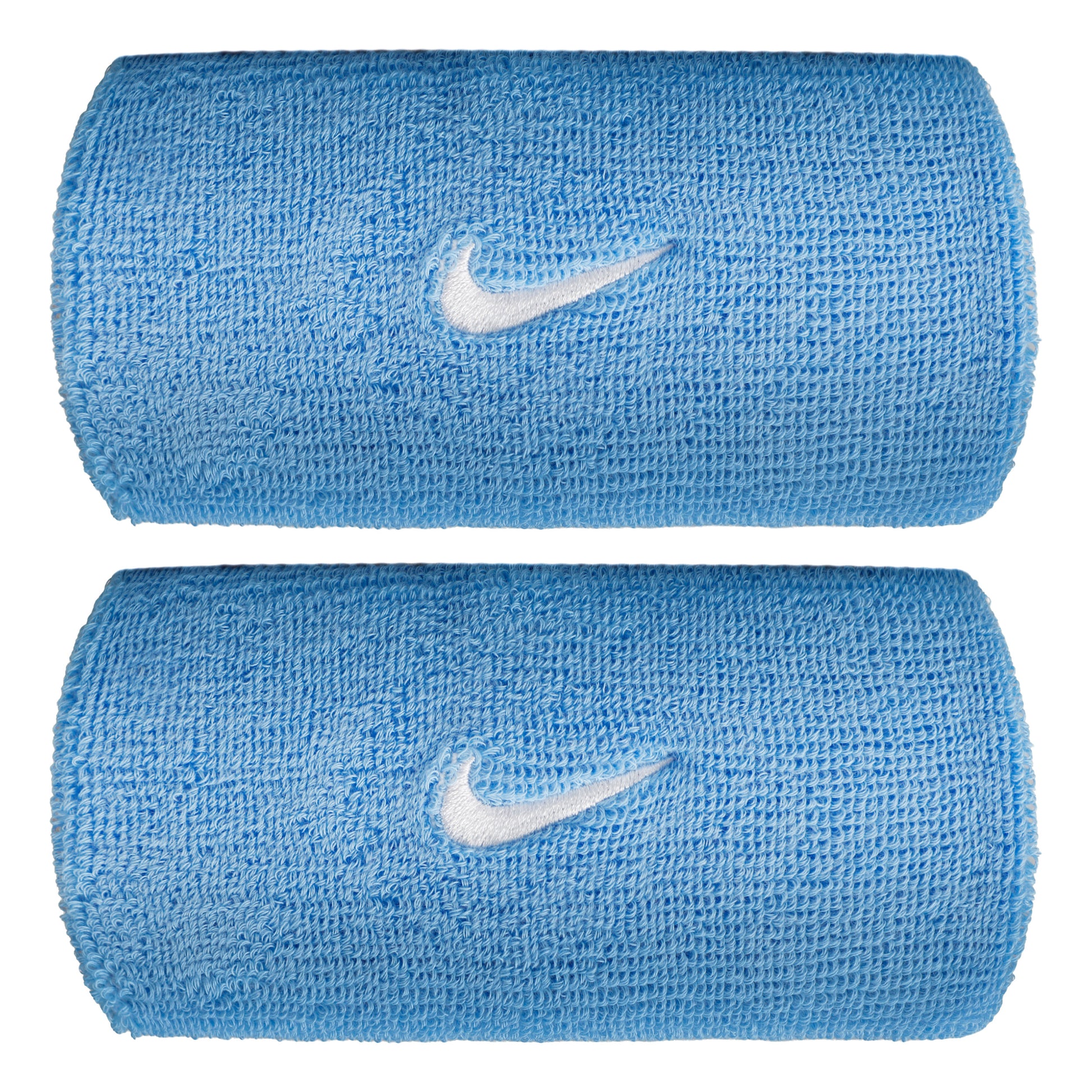 Nike Swoosh Classic Doublewide Poignet long - bleu, blanc