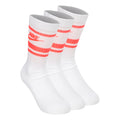 Everyday Essentials Crew Chaussettes De Tennis-Blanc,Corail