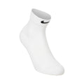 Fast Midweight Ankle Chaussettes de running Unisex - blanc, vert fluo
