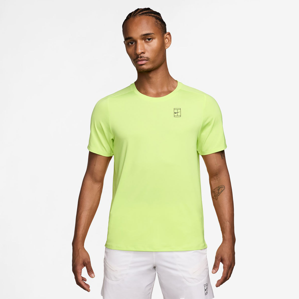 Nike Alcaraz Court Dri-FIT Advantage T-shirt Hommes-jaune citron