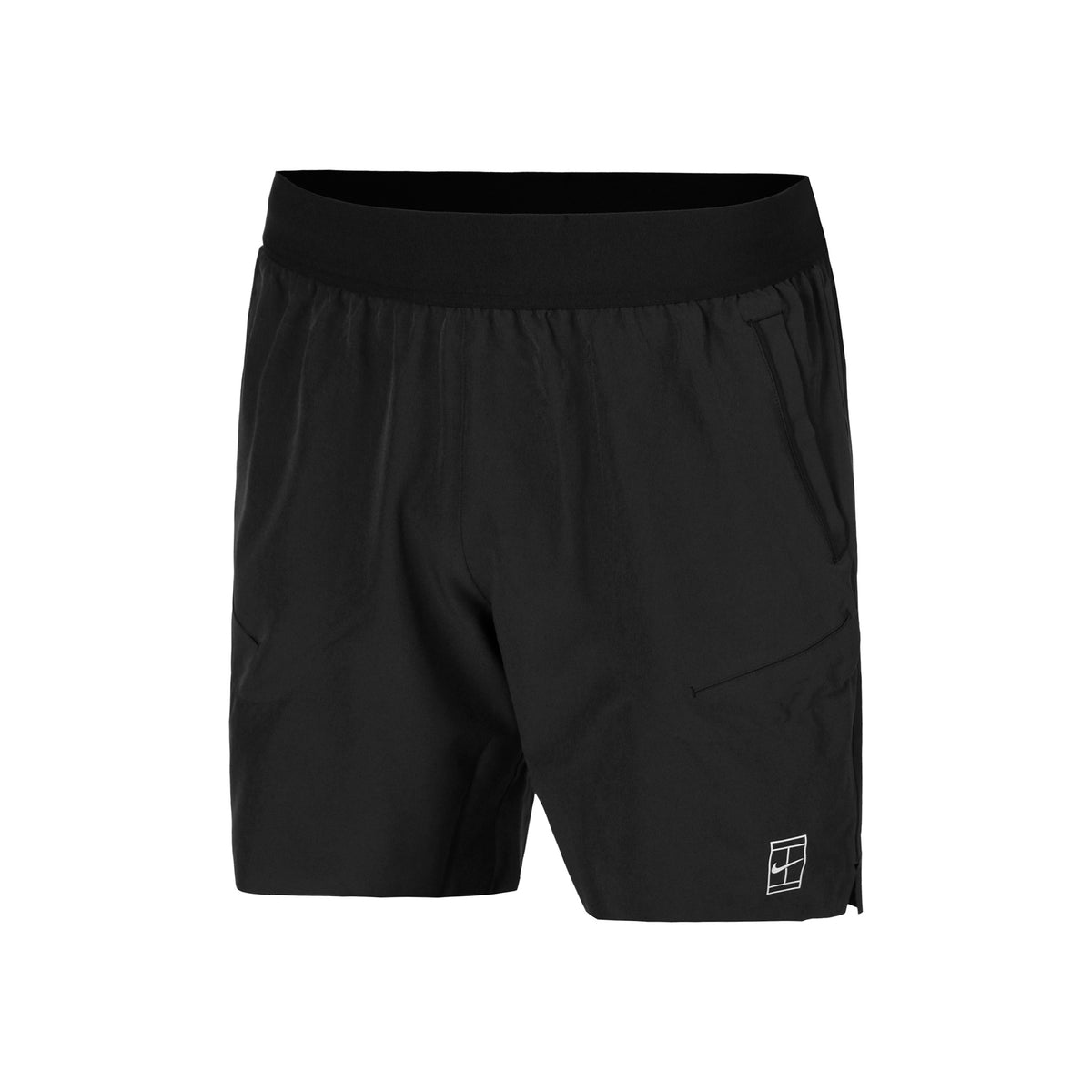 Nike Court Dri-Fit Advantage 6in Shorts Hommes-Noir,Blanc
