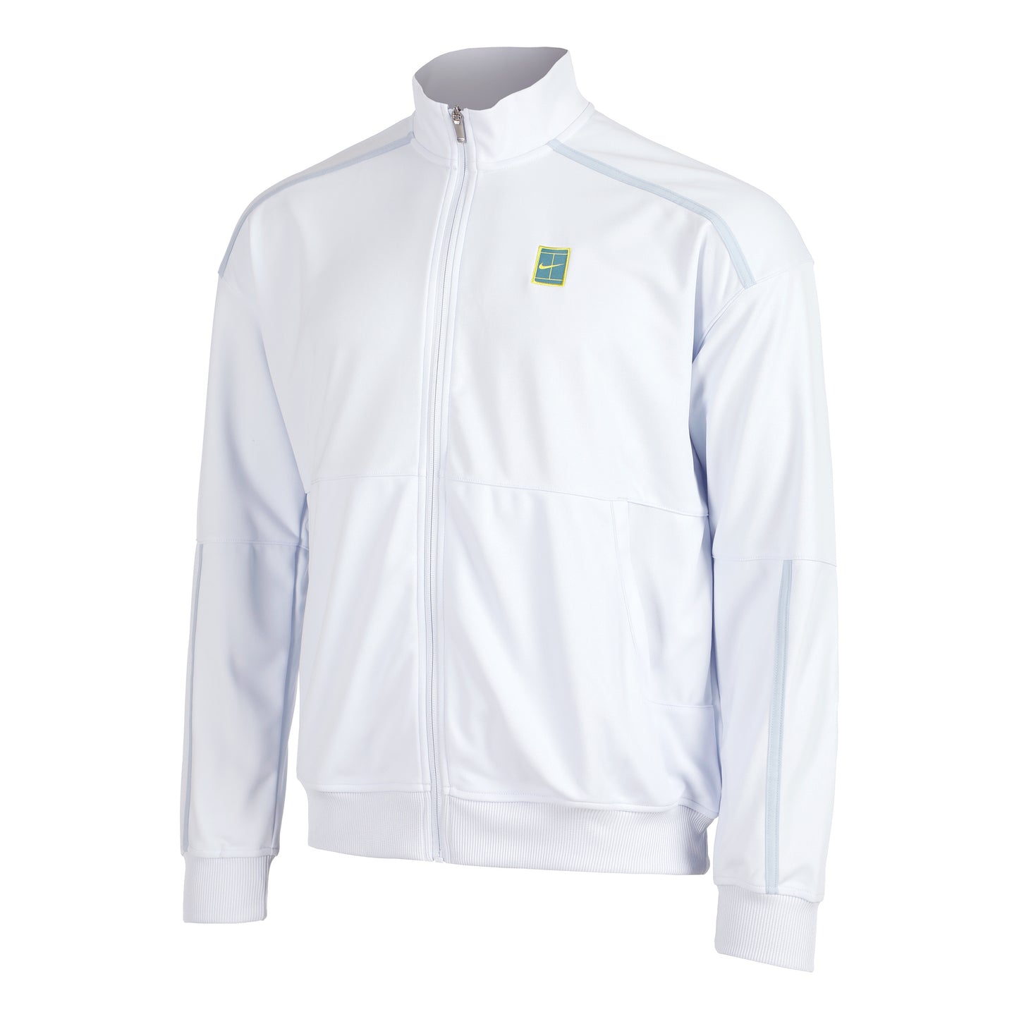 Nike Court Heritage Veste De Survêtement Hommes-Gris Clair,Bleu Clair
