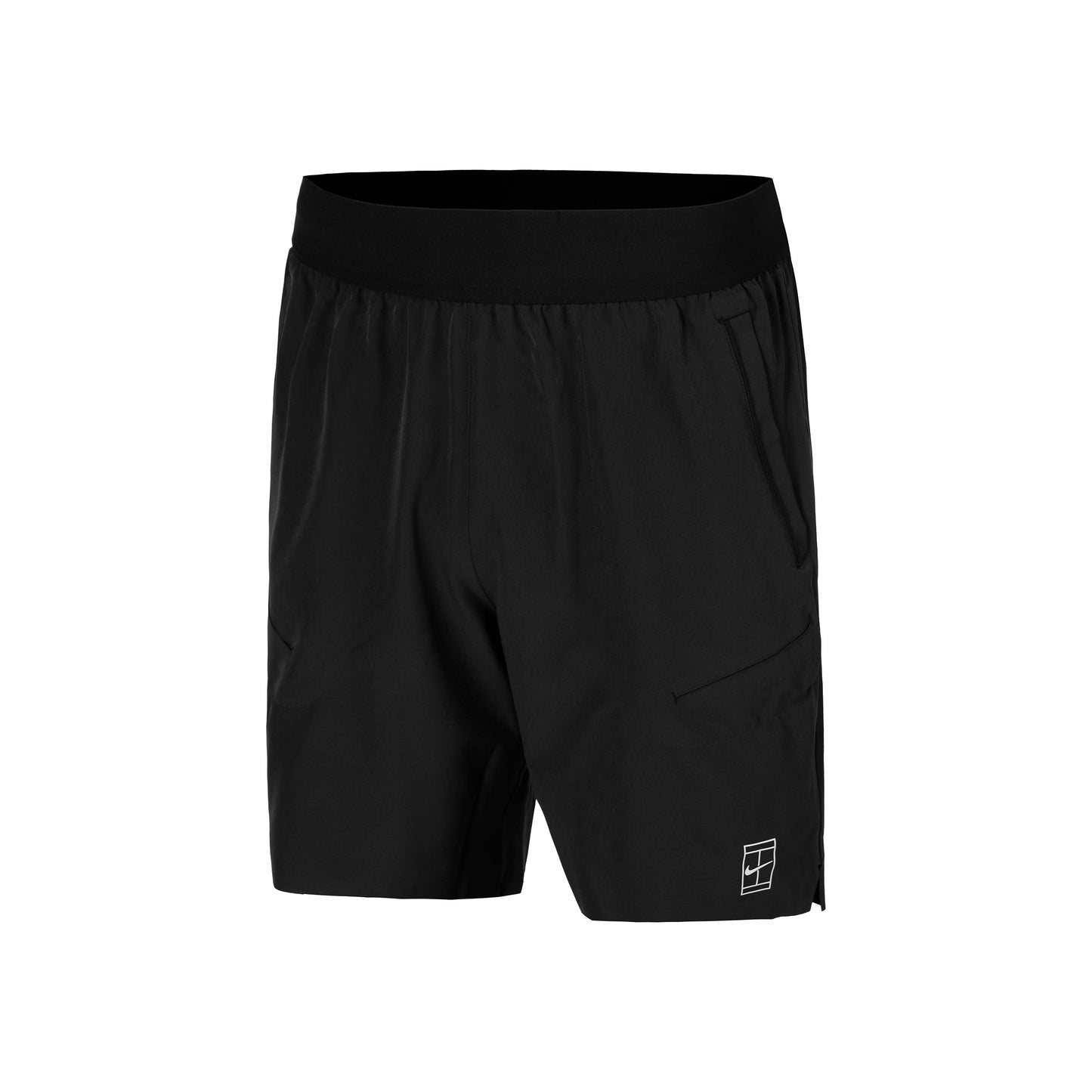 Nike Court Dri-Fit Advantage 8in Shorts Hommes-Noir,Blanc