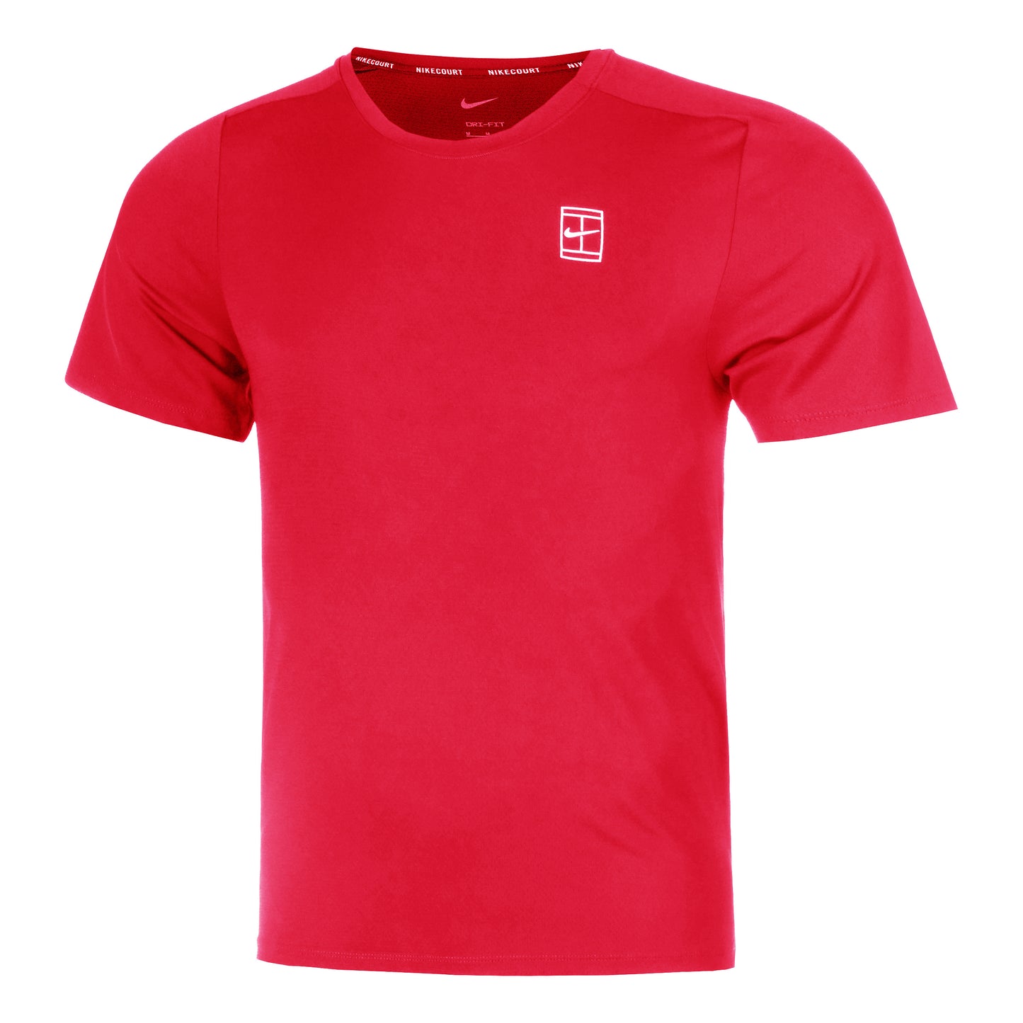 Nike Court Dri-Fit Advantage T-shirt Hommes-Rouge,Blanc