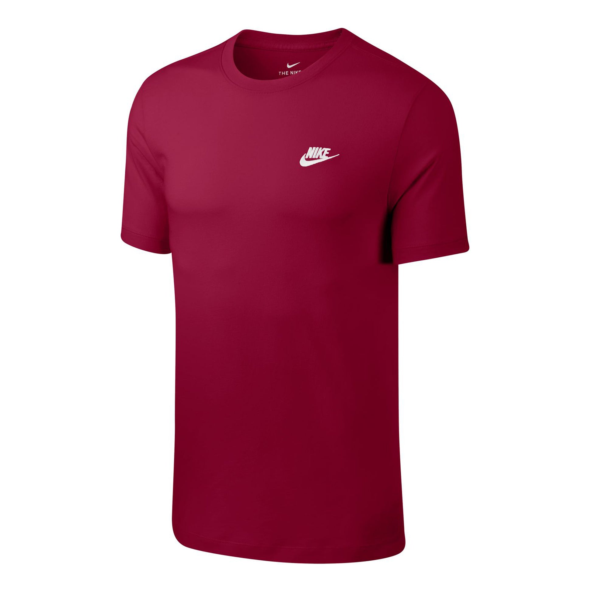 Nike Sportswear Club T-shirt Hommes - rouge, blanc