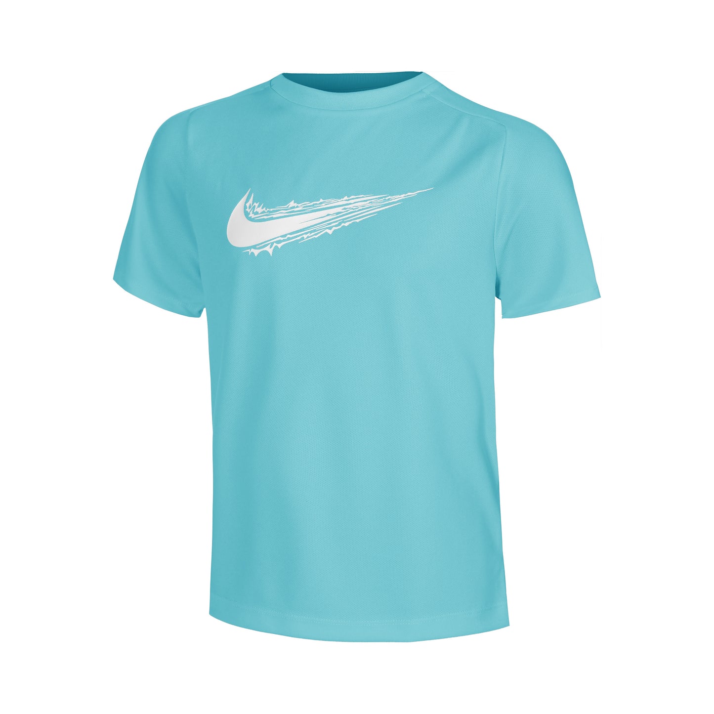 Nike Dri-Fit Multi T-shirt Enfants-Turquoise,Blanc