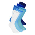 Everyday Plus Cushioned Crew Chaussettes de sport Pack de 6 Hommes - turquoise, bleu foncé