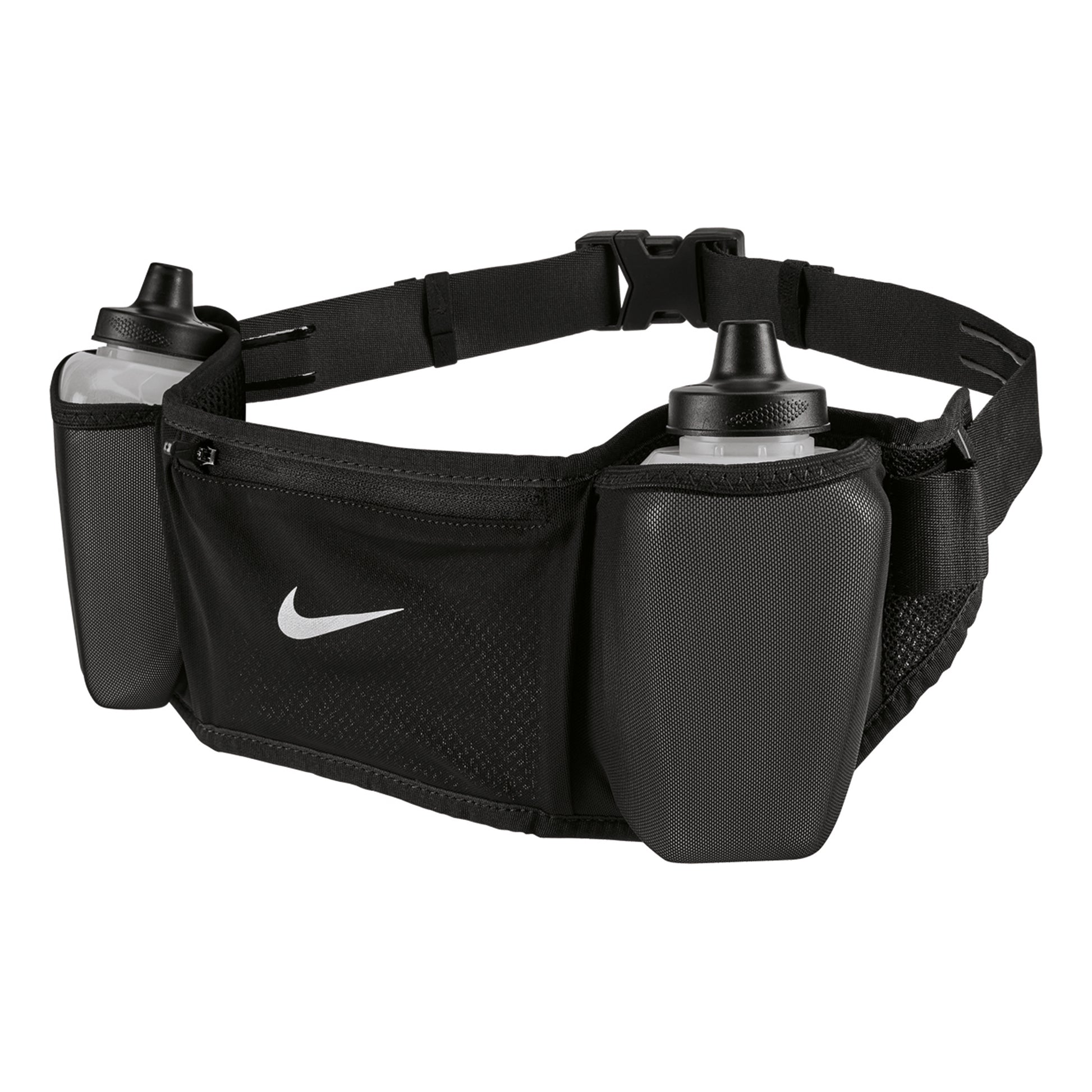 Nike Flex Flex Stride Double Bottel 709ml Ceinture de running - noir