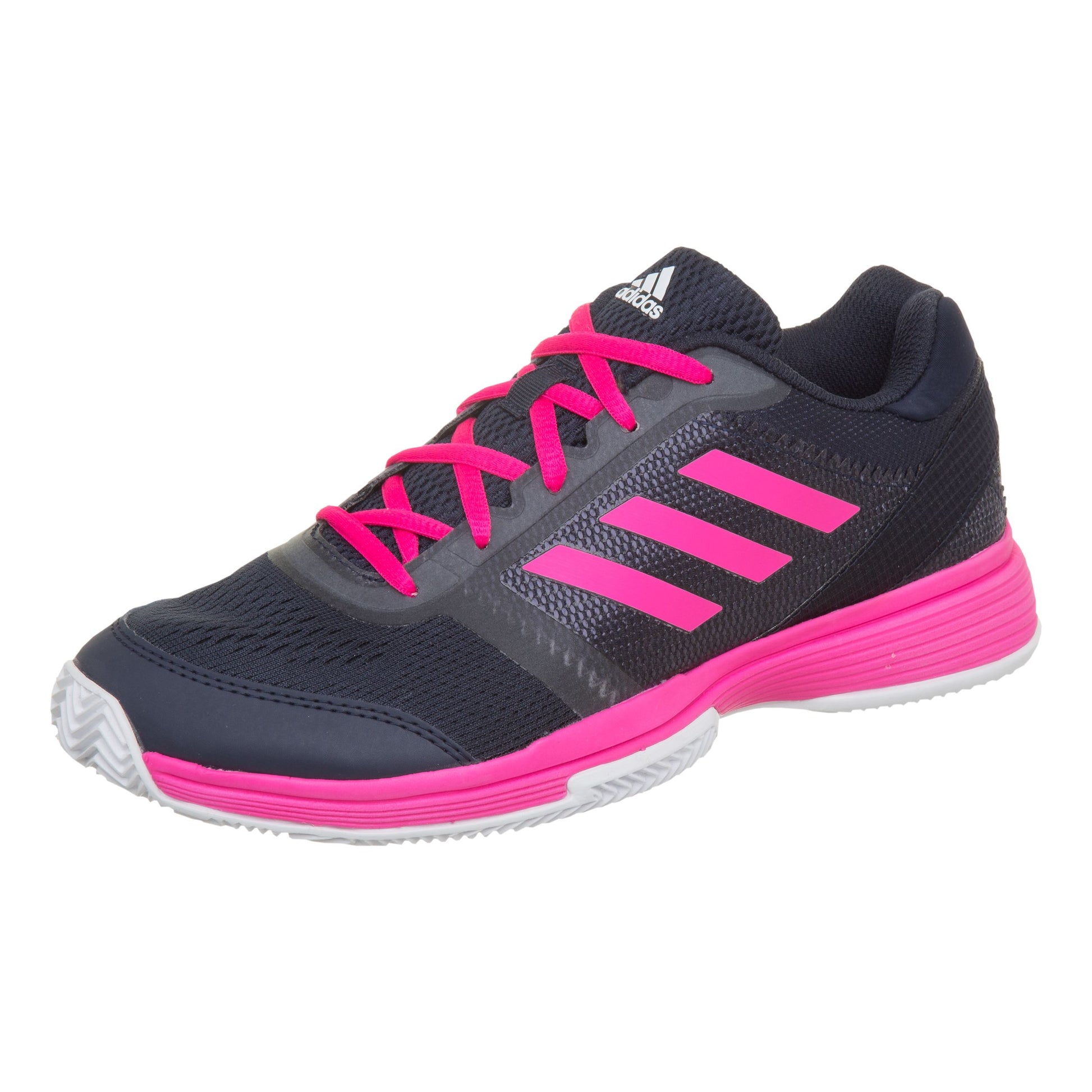adidas Barricade Club Chaussure terre battue Femmes - bleu foncé, rose