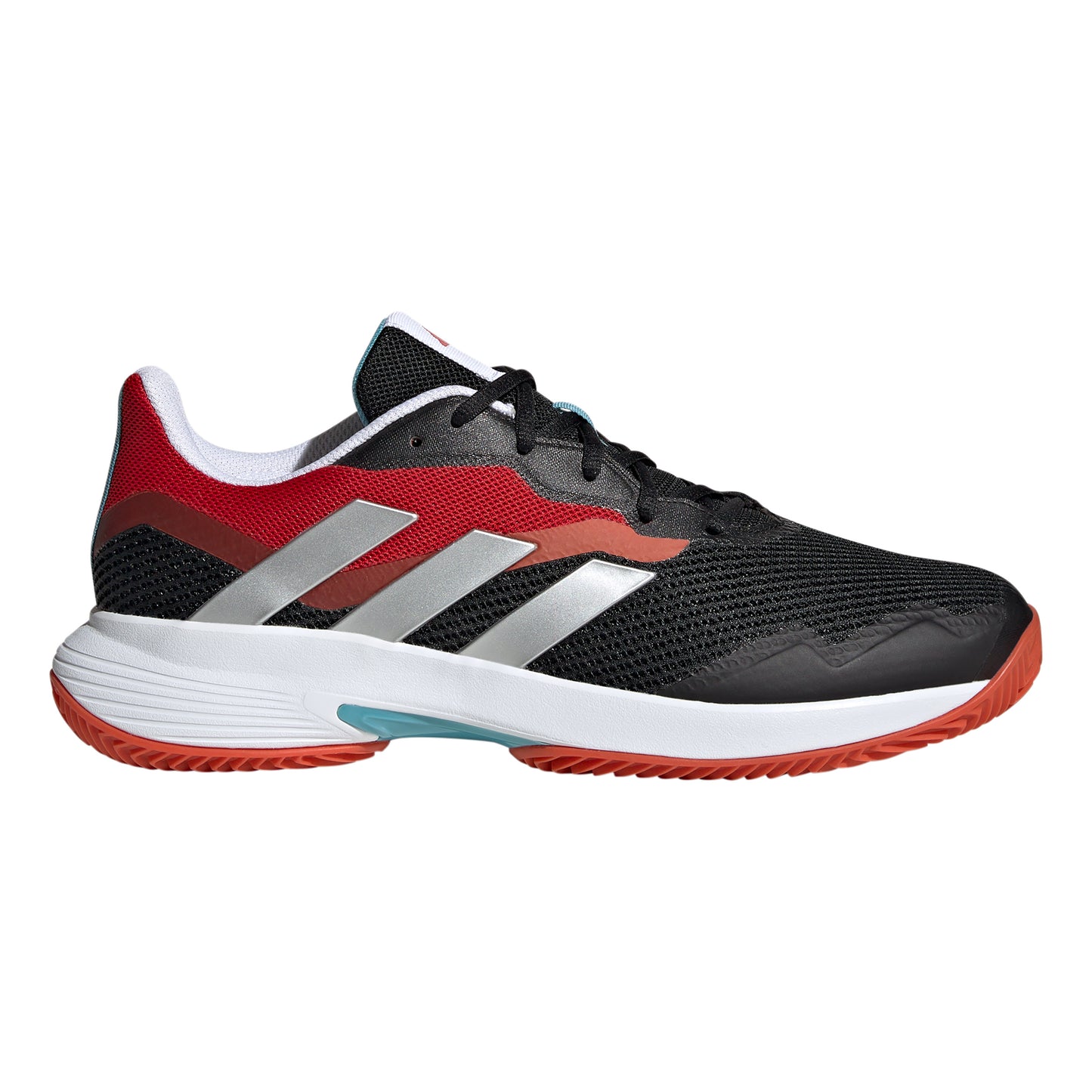 adidas CourtJam Control Chaussure terre battue Hommes - noir, rouge
