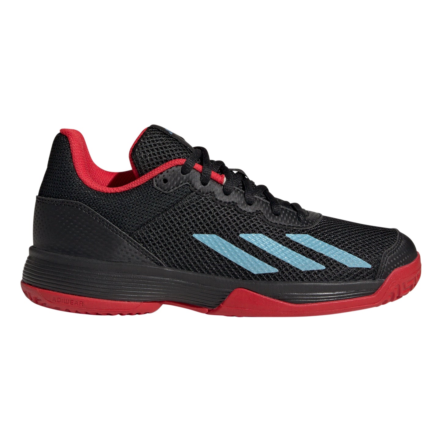 adidas Courtflash Chaussures toutes surfaces Enfants - noir, rouge