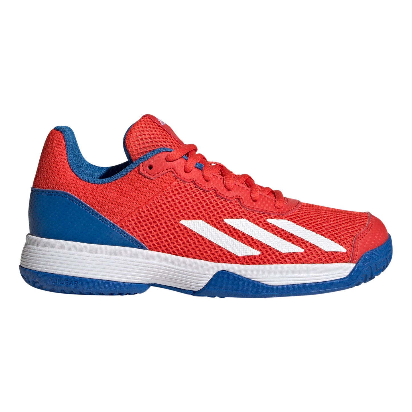 adidas Courtflash Chaussures toutes surfaces Enfants - rouge, blanc