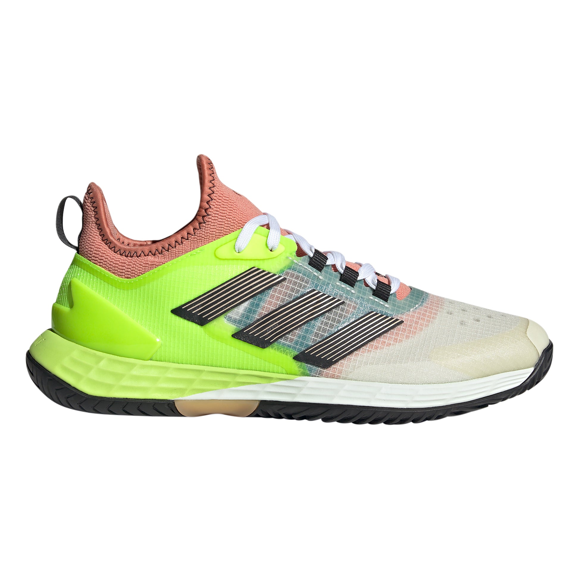 adidas adizero Ubersonic 4.1 Chaussures toutes surfaces Hommes - blanc, vert