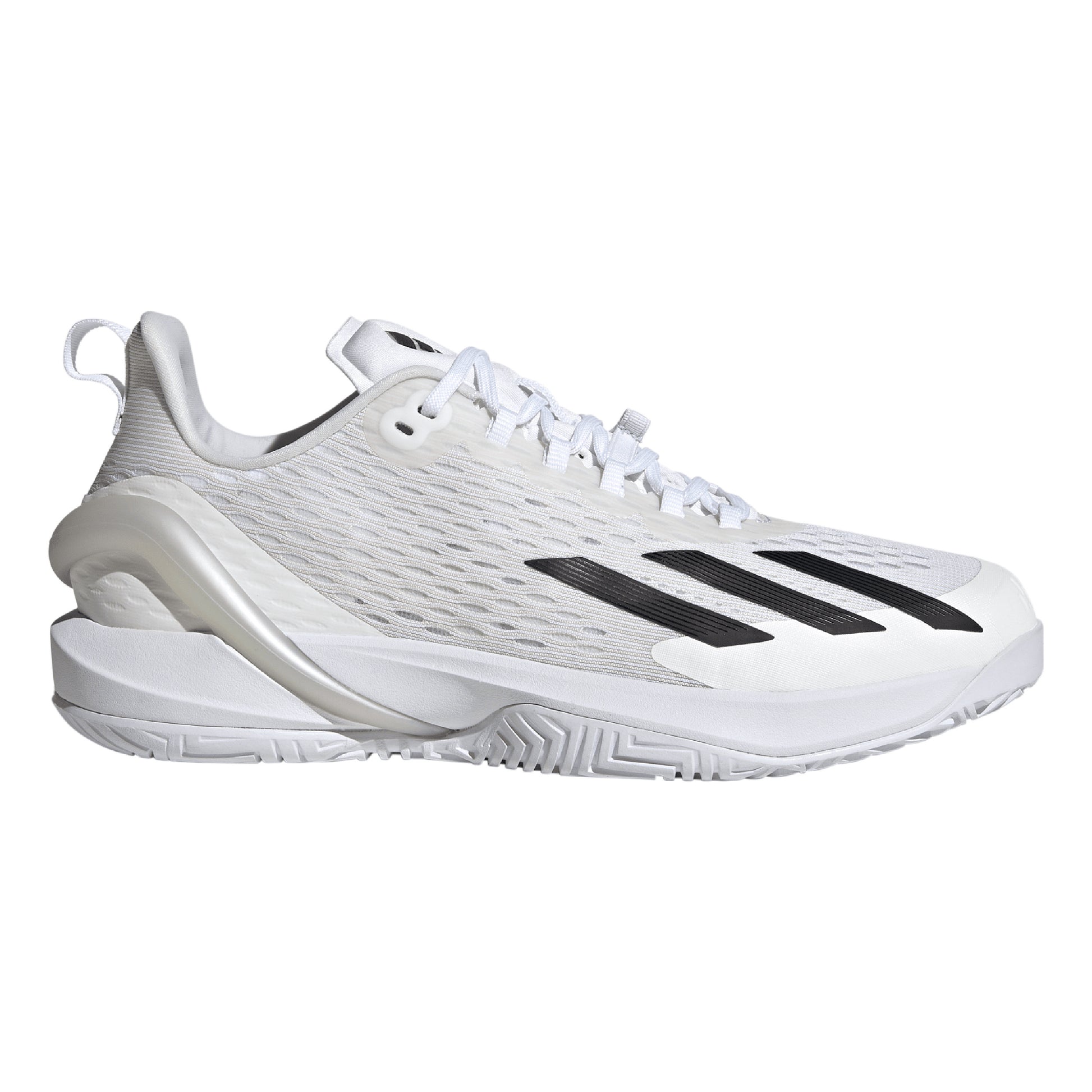 adidas Adizero Cybersonic Chaussures toutes surfaces Hommes - blanc, noir