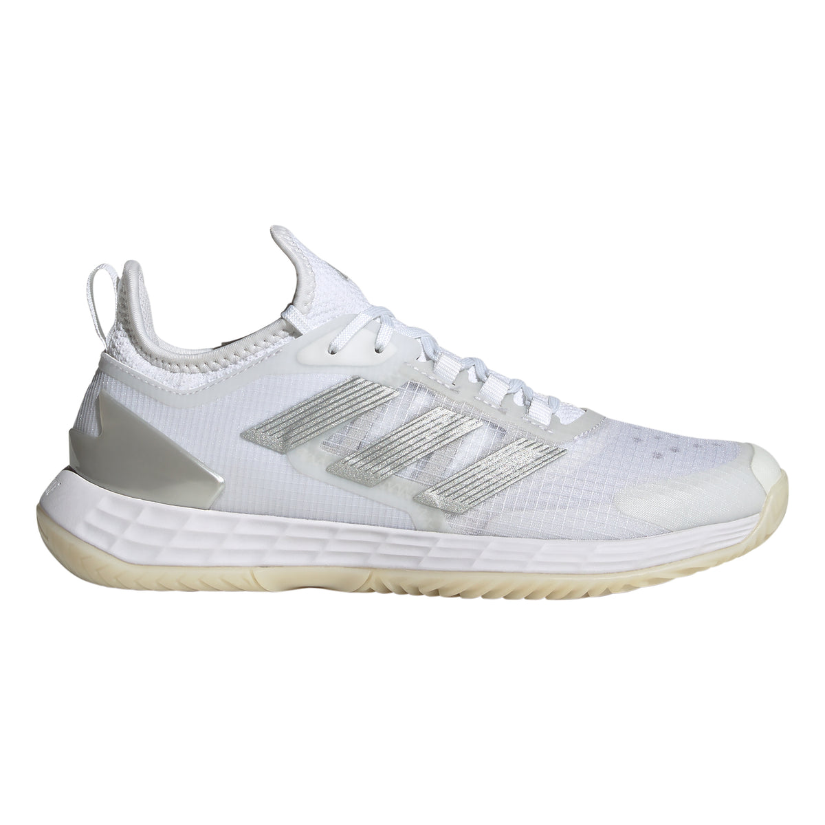 adidas adizero Ubersonic 4.1 Chaussures toutes surfaces Femmes - blanc, argent