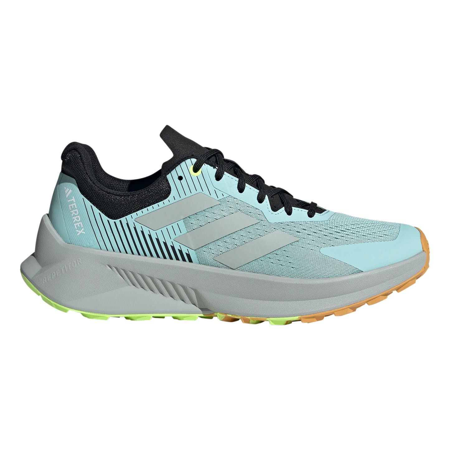 adidas Soulstride Flow Chaussure trail Hommes - gris, jaune lemon