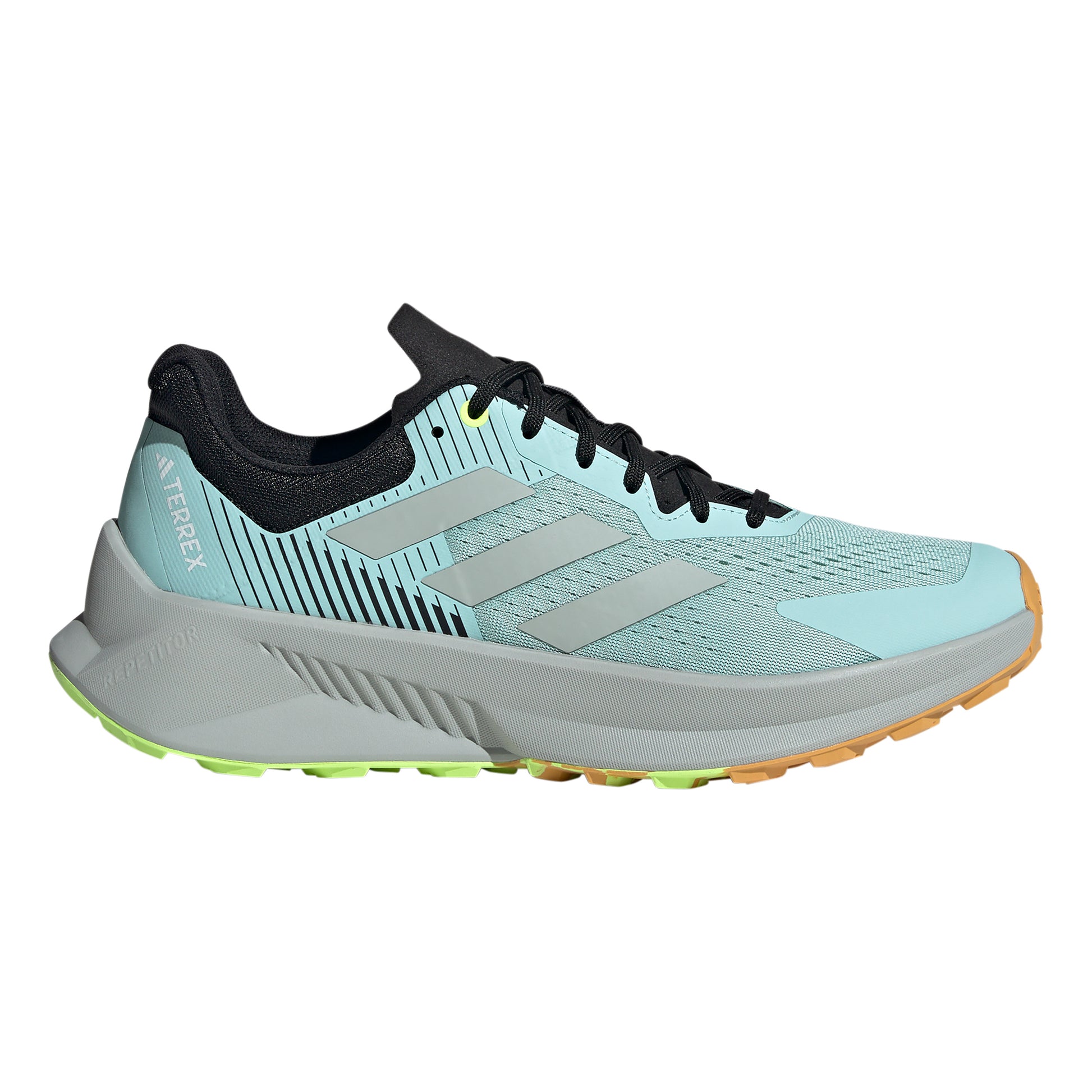 adidas Soulstride Flow Chaussure trail Hommes - gris, jaune lemon