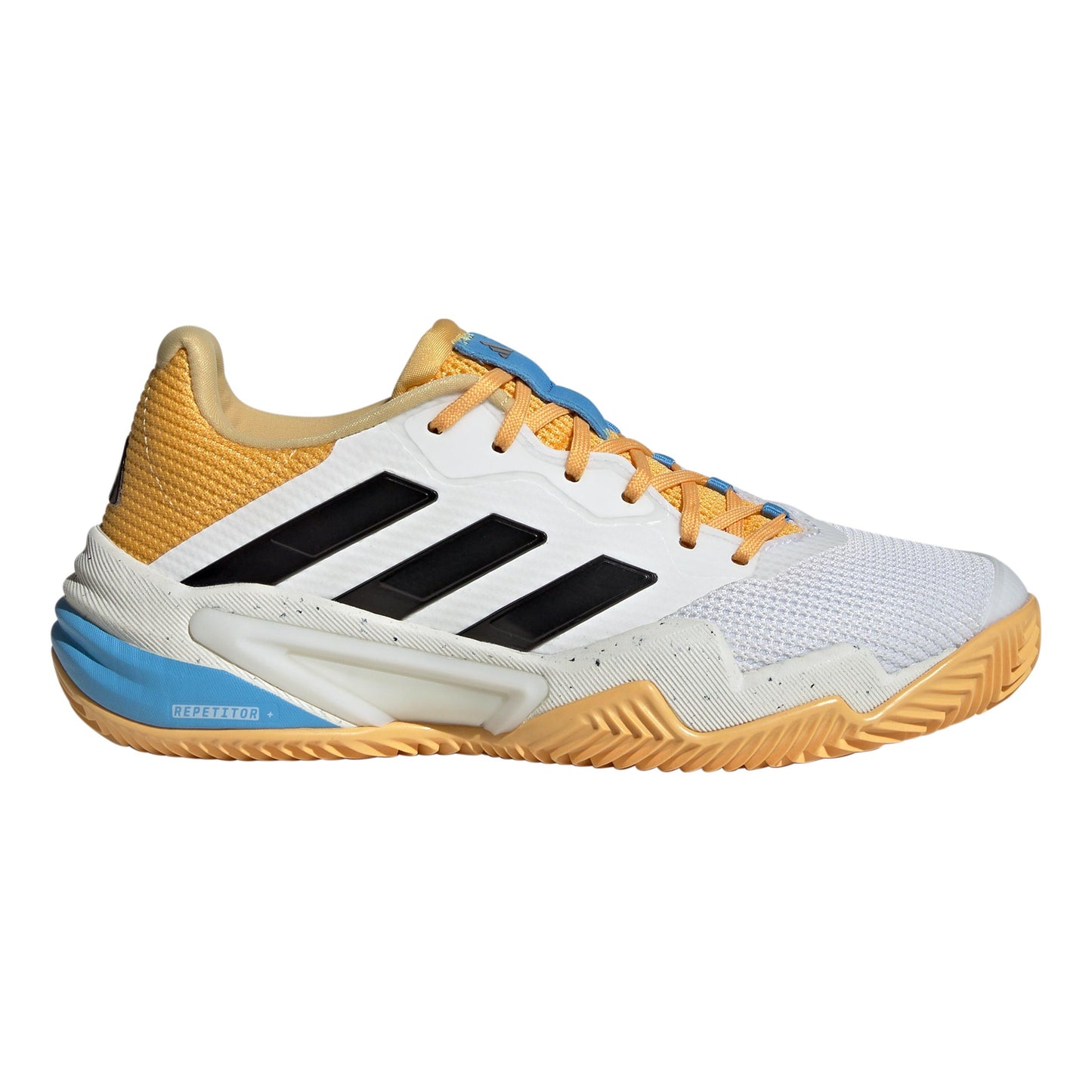 adidas Barricade 13 Chaussure terre battue Femmes - blanc, le caramel