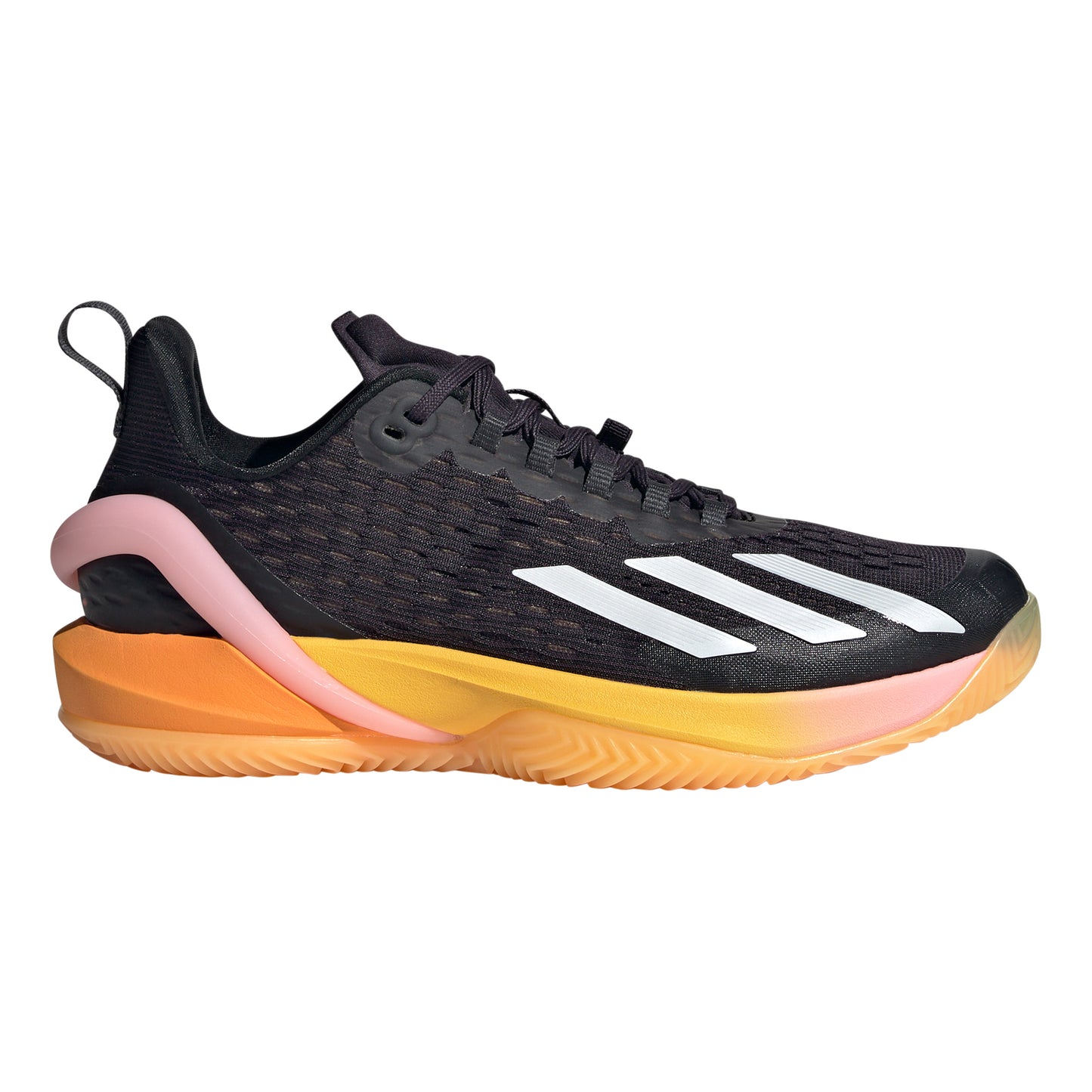 adidas adizero Cybersonic Chaussure terre battue Femmes - noir, orange