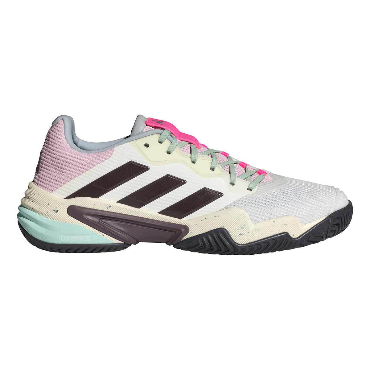 adidas Barricade 13 Chaussures toutes surfaces Hommes - blanc, multicouleur