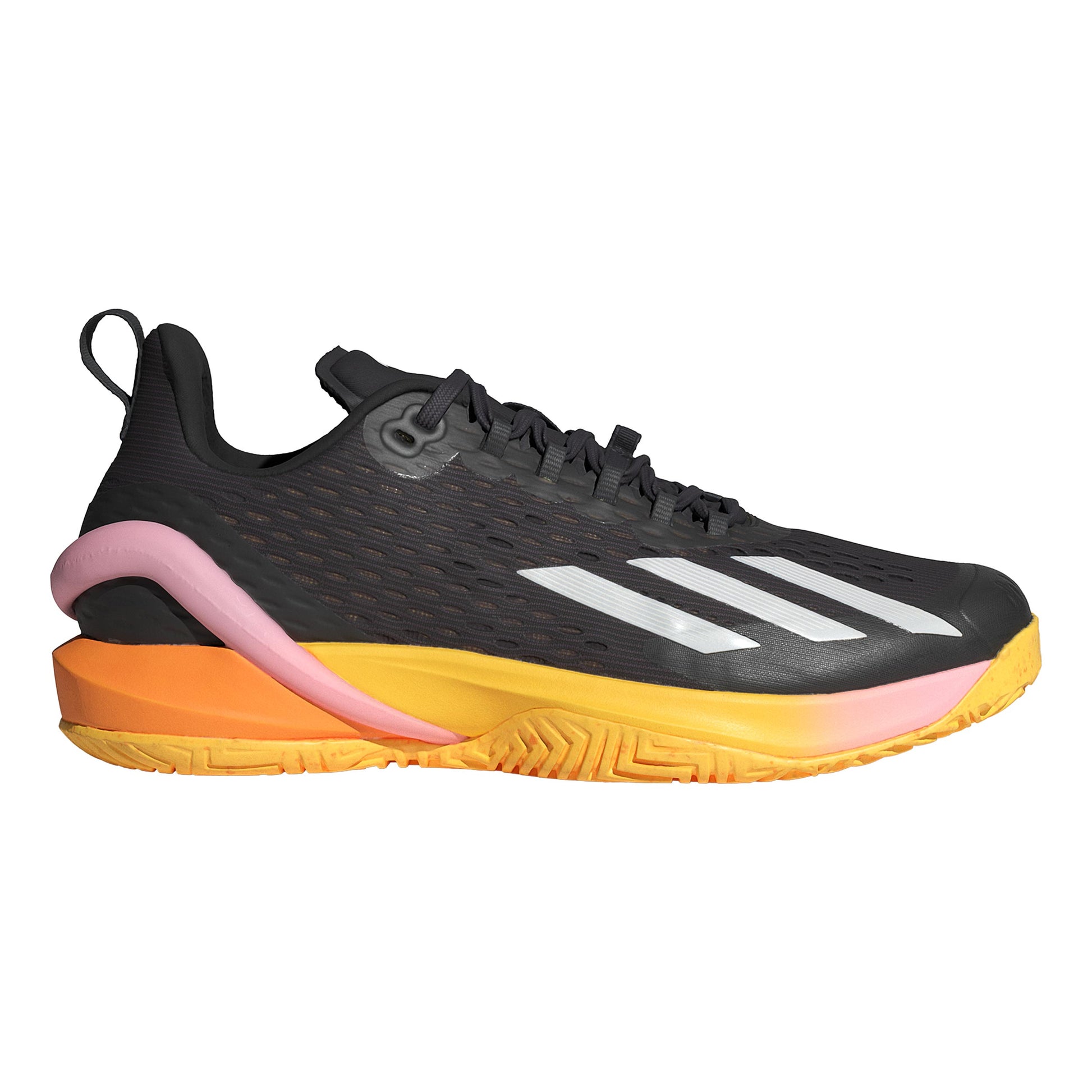 adidas Adizero Cybersonic Chaussures toutes surfaces Hommes - noir, orange