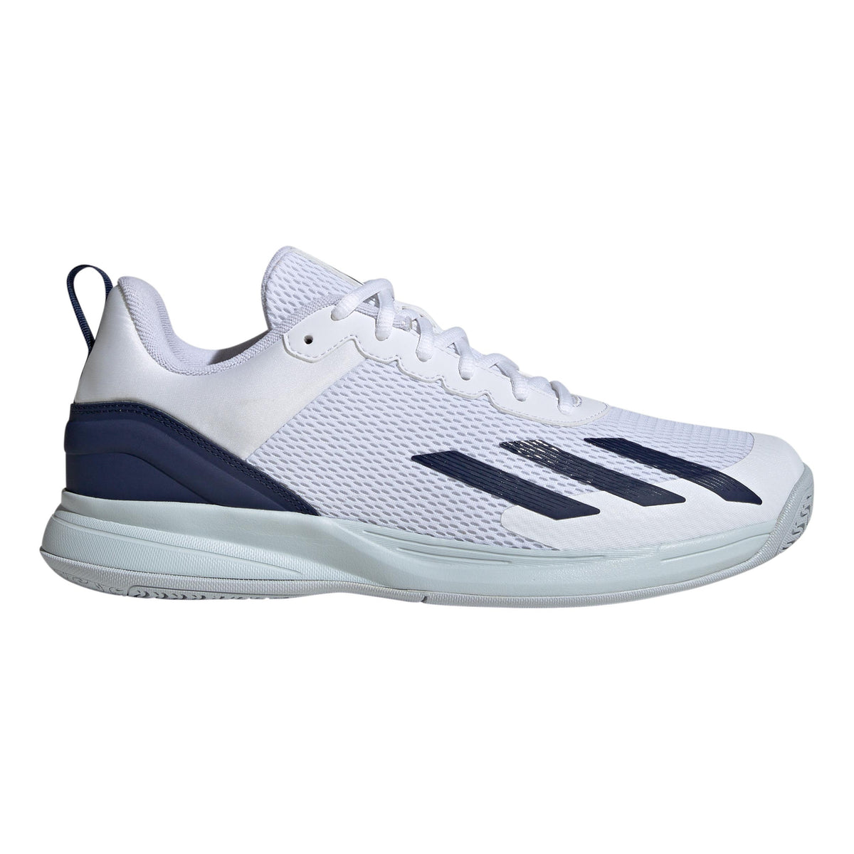 adidas Courtflash Speed Chaussures toutes surfaces Hommes - blanc, bleu foncé