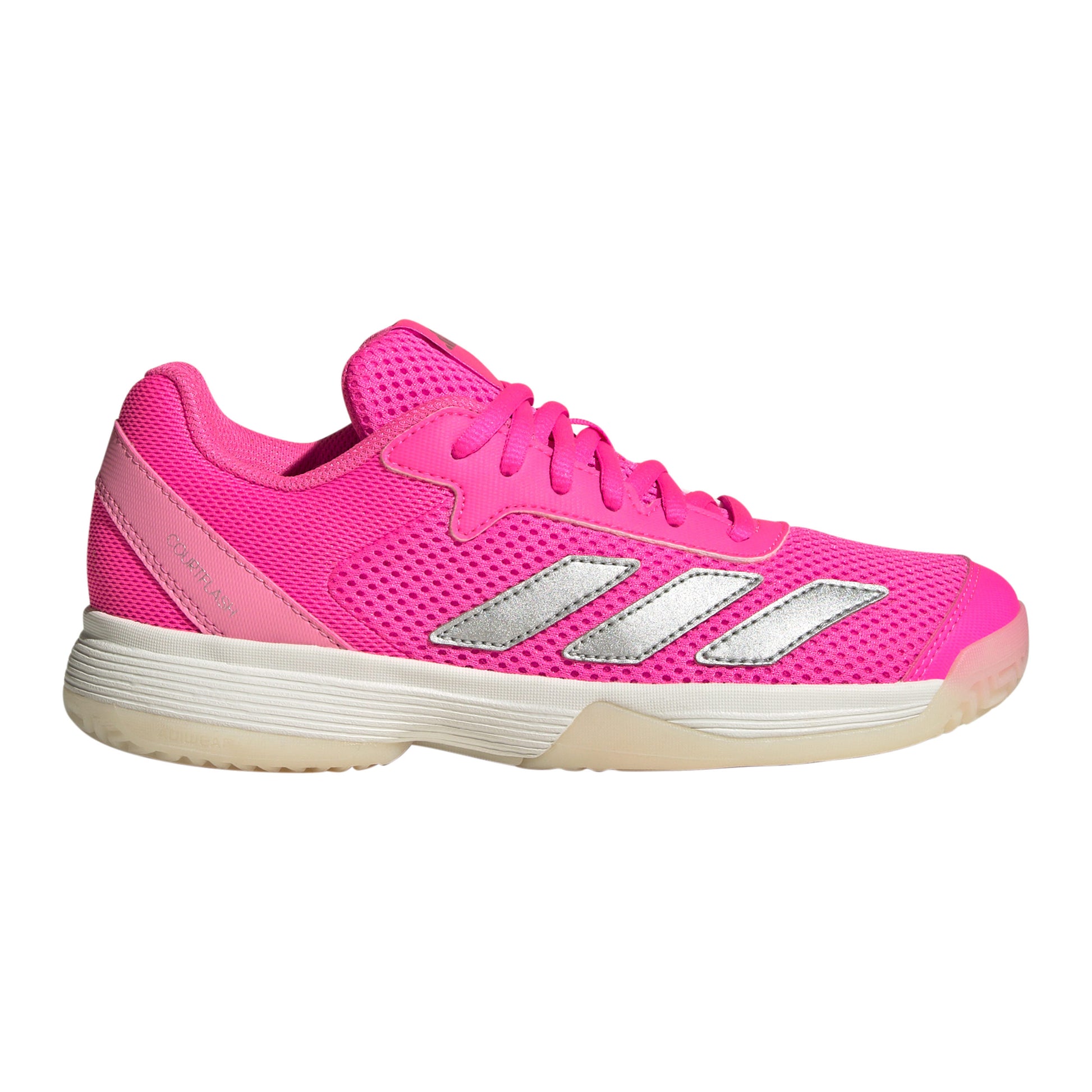 adidas Courtflash Chaussures toutes surfaces Enfants - rose, argent