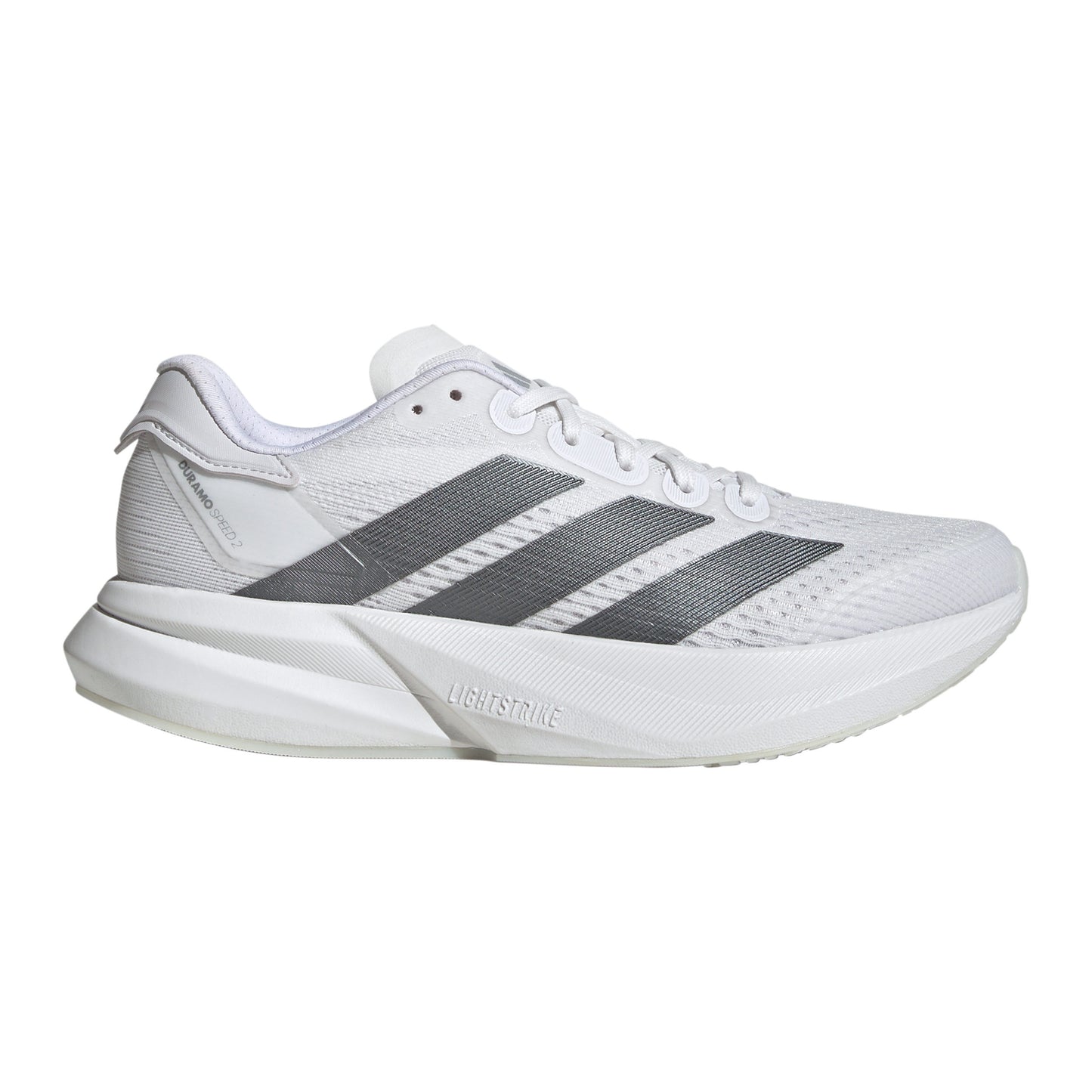 adidas Duramo Speed 2 Chaussure de running sans stabilisateurs Femmes - blanc, gris foncé