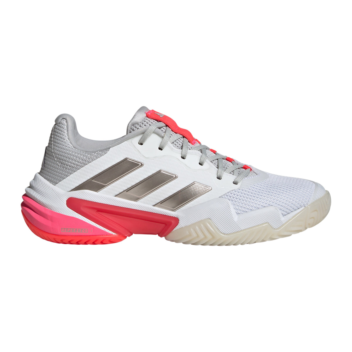 adidas Barricade 13 Chaussures toutes surfaces Femmes - blanc, argent