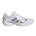 adizero Ubersonic 5 Chaussures toutes surfaces Femmes - blanc, argent