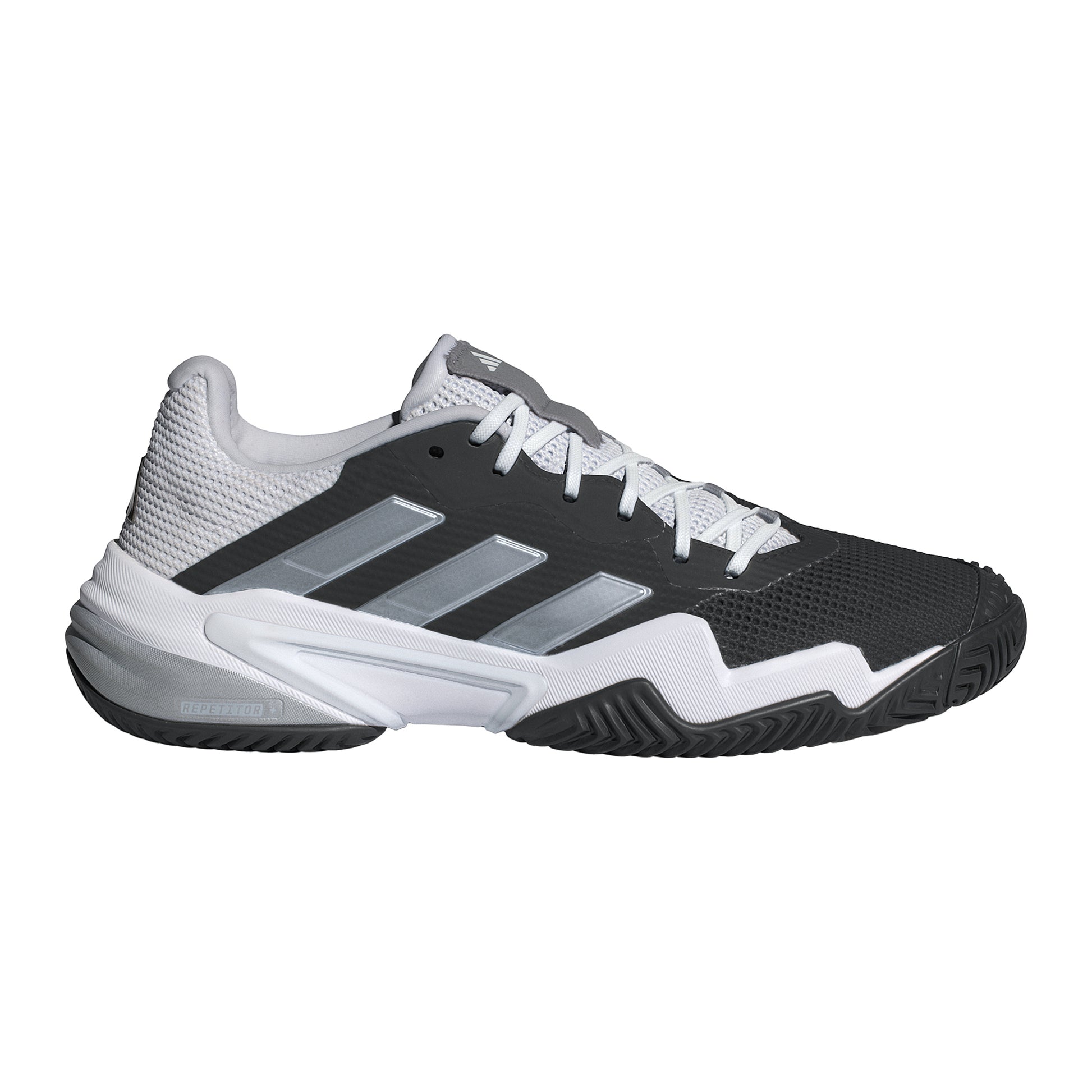adidas Barricade Chaussures toutes surfaces Hommes - noir, gris clair