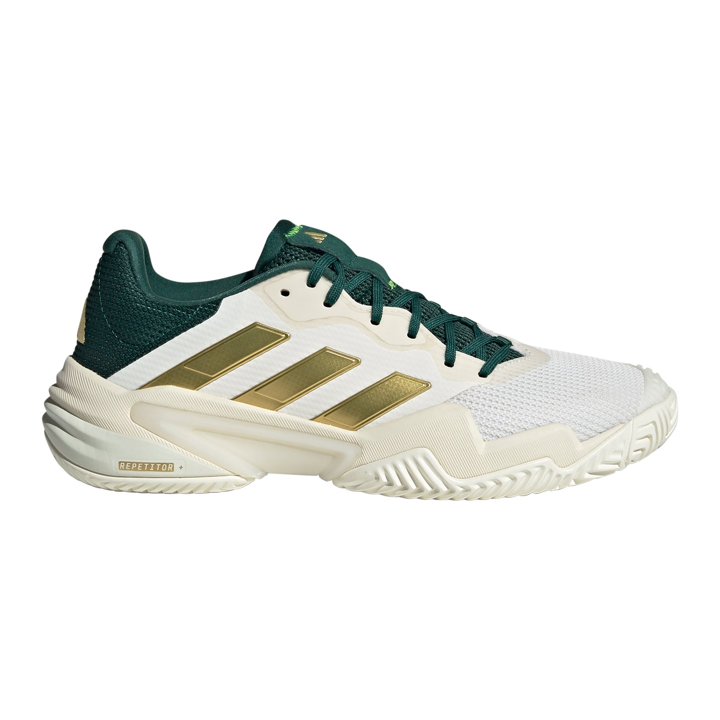 adidas Barricade Chaussures toutes surfaces Hommes - blanc, or