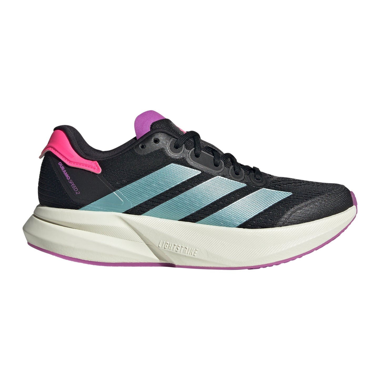 adidas Duramo Speed 2 Chaussure de running sans stabilisateurs Femmes - noir, turquoise
