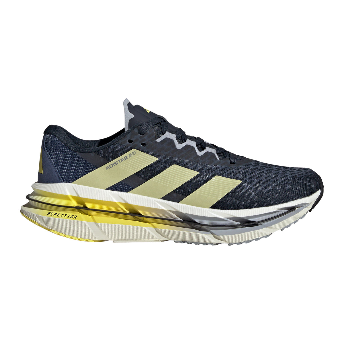 adidas Adistar BYD Chaussure de running avec stabilisateurs Hommes - bleu foncé, jaune