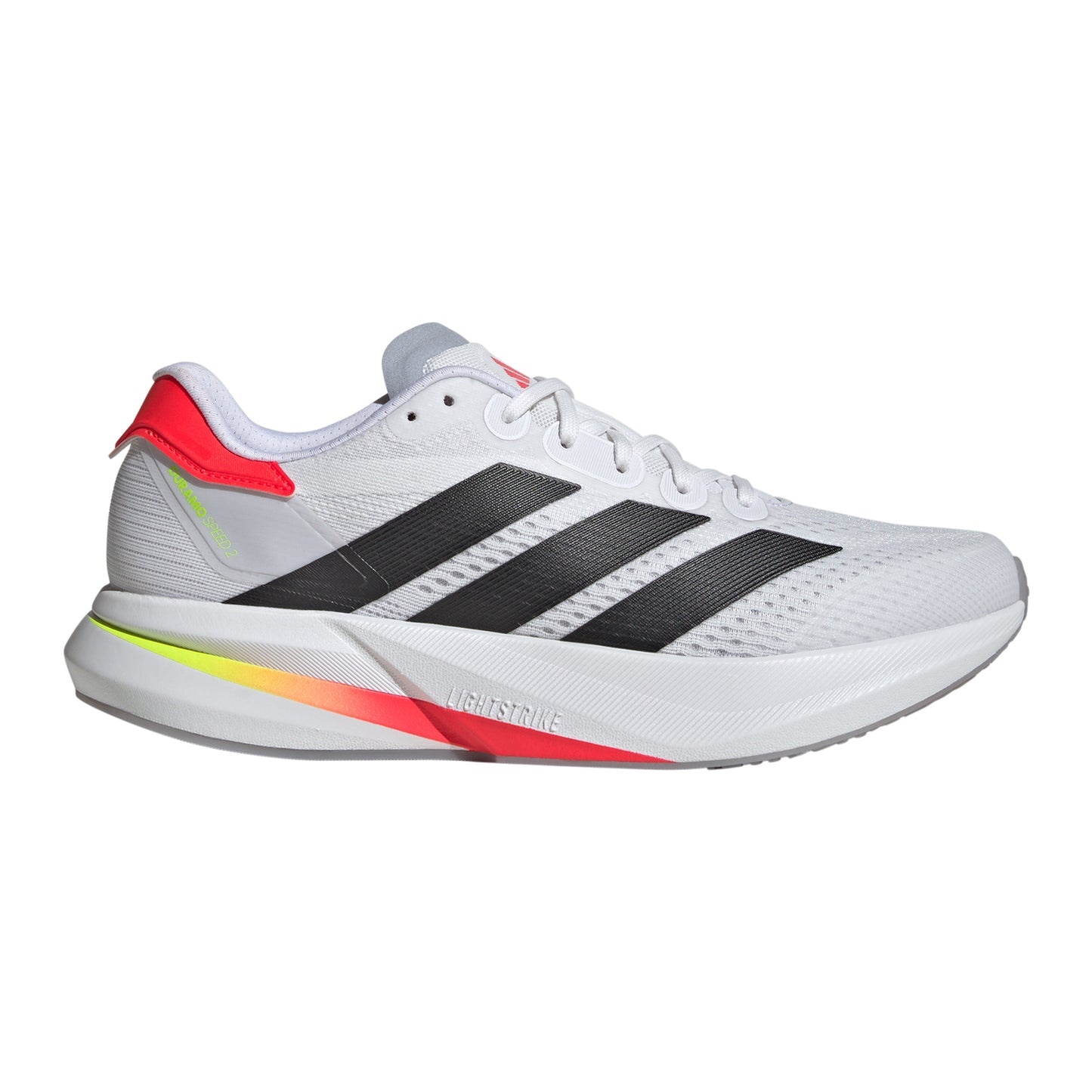 adidas Duramo Speed 2 Chaussure de running sans stabilisateurs Hommes - blanc, rouge